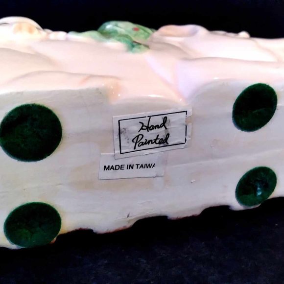 Vintage Ceramic Pigs Farm Animal Napkin Letter Holder - Picture 5 of 6